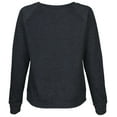thumbnail image 4 of 9 Crowns Essentials Women's On The Naughty List Sweatshirt (Small, Charcoal Naughty List), 4 of 4