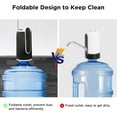 thumbnail image 5 of COWIN Water Bottle Dispenser Portable Electric Water Bottle Pump, for Universal 5 Gallon Bottle, for Home Kitchen Office Outdoor Use, Black, 5 of 8