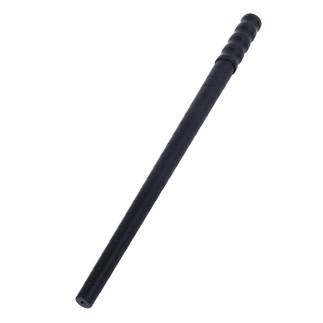 Mandril de plástico para medir anillos de nailon, de 0,56 a 0,84 pulgadas de diámetro, mango moleteado, varilla de plástico para anillos para hacer joyas y manualidades, color negro