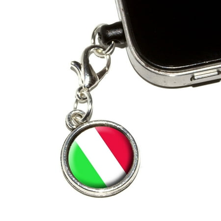 - Italy Italian Flag Mobile Phone Charm