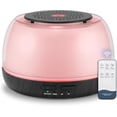 thumbnail image 1 of Marchred 300ml Small Essential Oil Diffuser, Ultrasonic Aromatherapy Diffuser with Remote Control, 4 Timers, 7 Color Changing LED Lights, Auto Shut-off, Humidifier, 1 of 7