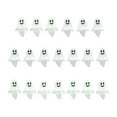 thumbnail image 5 of hengsof 20PCS Halloween Miniature Ghost Figurines Mini Resin Ghost Ornaments for Party Favor Spooky Halloween Figurines for Garden Table Home Landscape Decor, 5 of 9