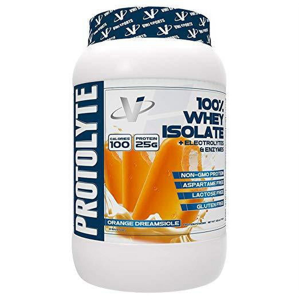 VMI Sports | Protolyte Whey Isolate Protein Powder | Low-Calorie for Weight Loss and Muscle Gain | Non-GMO 1.6 lb (Chocolate Peanut Butter)