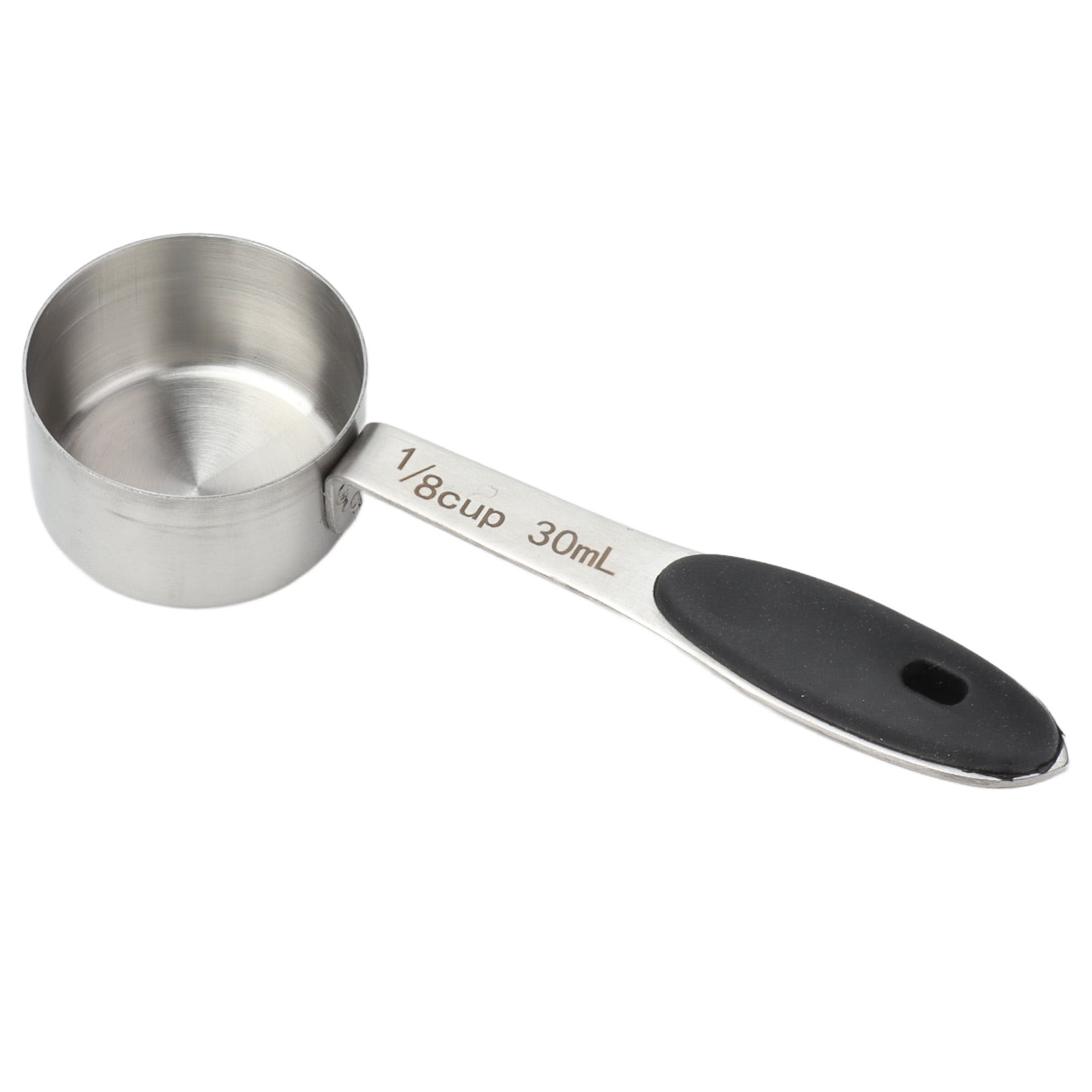 3pc STAINLESS STEEL ALAZCO COFFEE MEASURING SCOOP 1/8 CUP