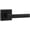Flat Black, variant on Sure-Loc SN100-SQ 15 Siena Non-Turning One-Sided Dummy Door Lever - Nickel