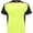 Fluro Yellow/Solid Black, variant on Adult Bugatti Sports T-Shirt