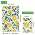 thumbnail image 5 of Eveokoki African Daisy Flower Kitchen Dish Towel Set of 2, Floral Ultra Absorbent Hand Drying Baking Cooking Cloth, Spring Seasonal Decor Home Decorations 16 x 24 Inch, 5 of 5