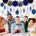 thumbnail image 5 of Navy Blue Birthday Decor Balloon Happy Birthday Banner Party Kit, 5 of 5