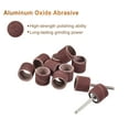 thumbnail image 3 of Uxcell 100 Pack 1/2 Inch Sanding Sleeves Sandpaper Set 240 Grit with 2 Pack 1/8 Inch Drum Mandrels for Rotary Tools, 3 of 5