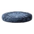 thumbnail image 1 of Stool Cover Round Stool Seat Protector Stool Seat Cushion Gray Blue, 1 of 8