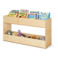 thumbnail image 2 of Classroom Wooden Book Organizer With Storage, 2 of 3