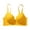 Yellow Womens Bras, variant on Womens Bras Underwire Push Up Bras for Women Lace Splice Lightly Lined Casual Everyday Underwear Tshirt Bra