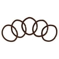 thumbnail image 3 of Goody Ouchless Damage-Free No Metal Hair Ties, Hair Elastic Ponytail Holder, Brown, 15 Ct, 3 of 6