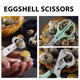 thumbnail image 5 of Tijeras para cortar huevos de codorniz, abridor de huevos de aves, cortador de cocina de acero inoxidable, 5 of 5