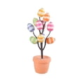 thumbnail image 3 of veasfak Easter Egg Foam Vase Artificial Flower for Holiday Wedding Table Centerpiece C, 3 of 9