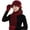 Red, variant on Winter Beanie Hat Scarf Gloves Set, 3Pcs/Set Women Hat Scarf Gloves Fashion Casual Solid Color Soft Cozy Knitted Autumn Winter Hand Neck Hand Warm Beanie Cap Scarf Mittens For Outdoor Daily Wear
