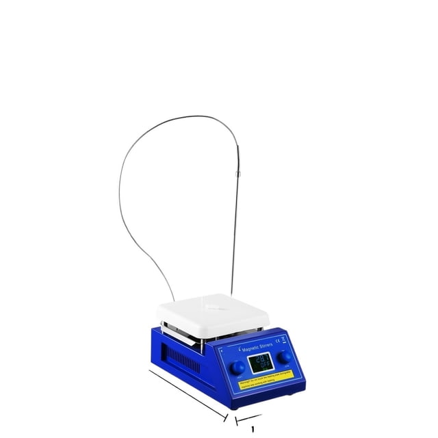 2L 5L Magnetic Stirrer Hot Plate Drink Agitator Mixer Shaker With Stir Bar Digital Display Portable Blender For Lab ,Efficient Mixing