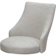 thumbnail image 3 of Extra Tall Stool Swivel Metal 34" - Melisima Plus WB - Stone Fabric - Black, 3 of 3