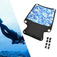 thumbnail image 1 of Almohadilla de placa posterior para buceo, almohadilla de soporte para la espalda, con tornillos, cojín de equipo de nailon fácil de usar para buceo l Azul, 1 of 8