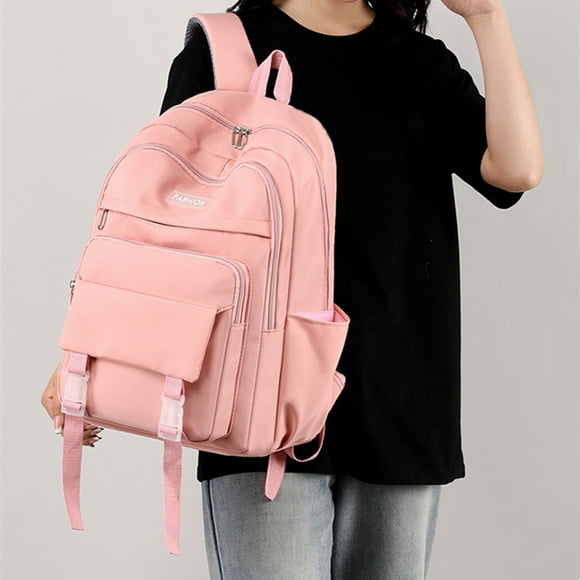 Aqestyerly School Bookbag for Girls,Junior High Backpack Set with Pencil Case,Stylish Outdoor Daypack for Students HWRETIE
