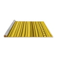 thumbnail image 2 of Ahgly Company Machine Washable Indoor Round Southwestern Yellow Country Area Rugs, 7' Round, 2 of 4