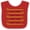 Red and White, variant on Inktastic Dachshund Dog Funny Puppy Boys or Girls Baby Bib