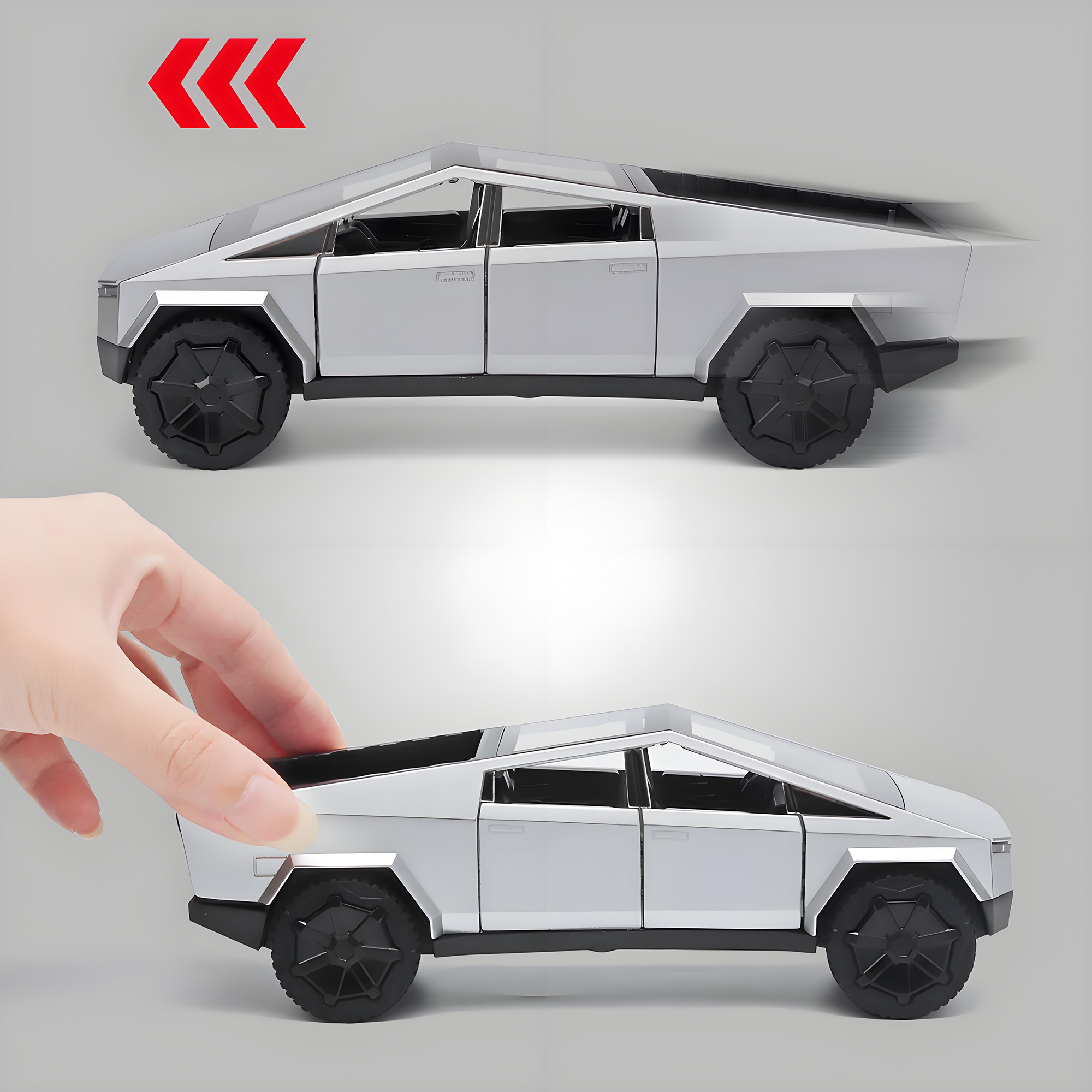 Anmyjuly Alloy Silver Pickup Truck Model 1:32 photo 5