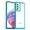 Crystal Blue, variant on Case for Samsung Galaxy A53 Case Slim Dropproof [Defend from Drop/Scratch/Slip/Fingerprint] Clear Acrylic Hard Back Soft TPU Bumper Hybrid Phone Cover for Samsung A53 5G-Black