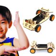 thumbnail image 6 of CanGonggg DIY Car Kit Children Educational Gadget Hobby Wooden Toy Toddler Books Baby Toys 12-18 Months Learning Toys For Toddlers 1-3 Toys Sensory Toys For Toddlers 1-3, 6 of 6
