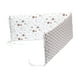 thumbnail image 3 of Almohadilla lateral para cuna,Forro de cuna para bebé acolchado en el interior de la cuna grueso,Cojín acolchado lateral para cuna transpirable para niños y Estrella marrón, 3 of 8