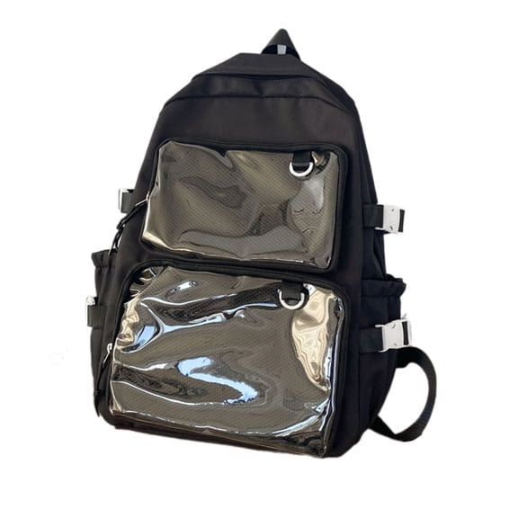 YIEMEEN Women Itabag Backpack with Clear Window Japanese Styles Backpack School Backpack