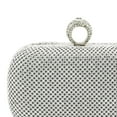 thumbnail image 4 of Bolso de noche portátil para mujer Teléfono Llave Espejo Tarjetas Lápiz labial Bolso Bolso Bling Embrague Monedero para fiesta de graduaci Sunnimix Monedero de noche, 4 of 7