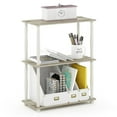 thumbnail image 3 of Furinno Turn-N-Tube 3-Tier Classic Tube Display Shelf, Dark Cherry and Black, 3 of 5