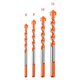 thumbnail image 1 of (6, 8, 10 y 12 mm) Juego de 4 brocas de carburo de tungsteno para mampostería para porcelana, azulejos, hormigón, paredes de ladrillo, vidrio, espejos, plástico, mampostería y madera, 1 of 4