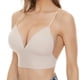 thumbnail image 3 of Sujetador de espalda baja con encaje en forma de U y espalda descubierta para mujer - Tirantes convertibles, nailon y spandex, relleno push-up, para vestidos escotados, 3 of 5
