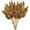 Gold Pine Grass - 4 Pack, variant on HESHENG Artificial Plants for Christmas Decor, Plastic Grass Fake Shrubs Simulation Leaves Indoor Outdoor Home Garden Planter Filler Party Hotel Veranda Wedding Faux DIY Decoration, 4 PACK