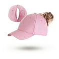 thumbnail image 2 of Women's Ponytail Hat Running Tennis And Hat, 2 of 4