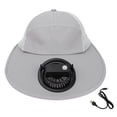 thumbnail image 2 of Gombado del Sol, Sombrero de Ventilador Ancho Transpirable Para Aire Libre, 2 of 7