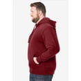 thumbnail image 3 of KingSize Men's Big & Tall Ultra-Comfort Fleece Pullover, 3 of 5