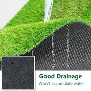 Petoto 3.3ft x 33ft Realistic Artificial Grass Turf Lawn, Indoor Outdoor Garden Lawn Landscape Synthetic Grass Mat Fake Grass Rug, Thick Faux Grass Rug Carpet for Pets