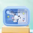 thumbnail image 1 of Sanrio-fiambrera de Hello Kitty para niños, contenedor de almacenamiento de alimentos, celosía, celosía, Kawaii, Cinnamoroll, Kuromi, escuela, oficina, Bento Box xuanjing unisex, 1 of 2