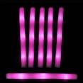 thumbnail image 3 of 102Pcs LED Light Up Foam Sticks with Color Flashing, Glow Party Supplies for Wedding Birthday, Raves, Concert, Camping, New Year, Carnival, Halloween Christmas, Pink Flashing Lights, 3 of 11