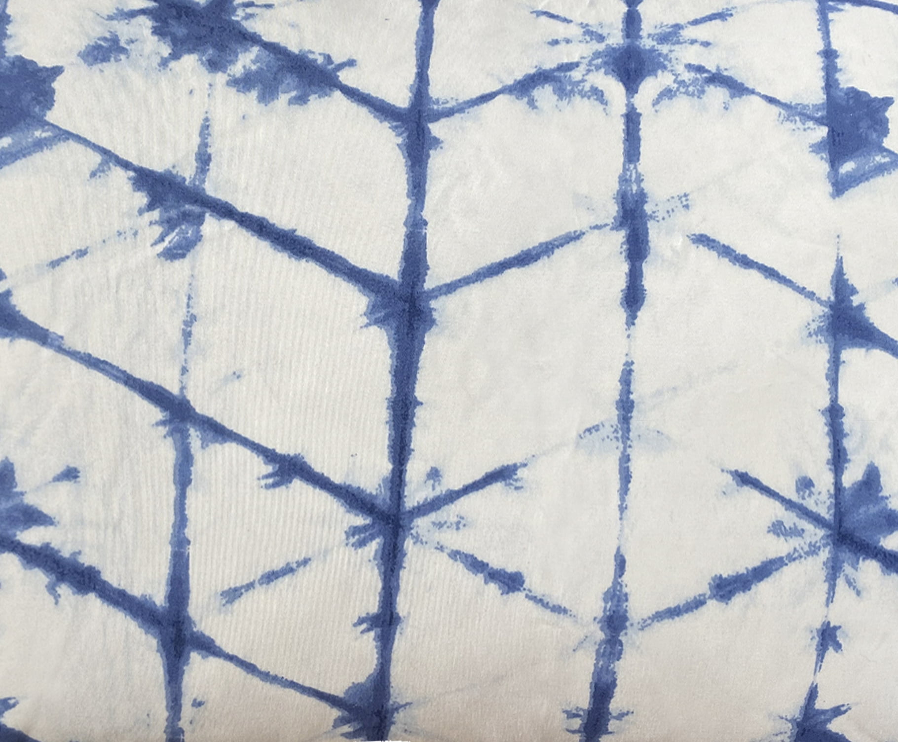 Roxanne Tie Dye 4-piece Sheet Set Blue Queen