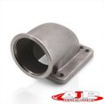thumbnail image 1 of AJP Distributors Performance Racing Upgrade Universal 2.5" Inch / 63.5mm V-Band To T3 T4 Turbo Charger Flange Mild Steel 90 Degree Elbow Angle Exhaust Header Manifold Conversion Adapter Adaptor Cast, 1 of 4
