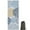 Blue Floral and, variant on Brown Boho Geometric and Plant Pattern Hot Yoga Mat Towel Non Slip for Hot Yoga - Quick-Drying Yoga Mat Cover with 4 Corner Pockets with Travel Bag - Hot Yoga Towel Non Slip 70"x26"