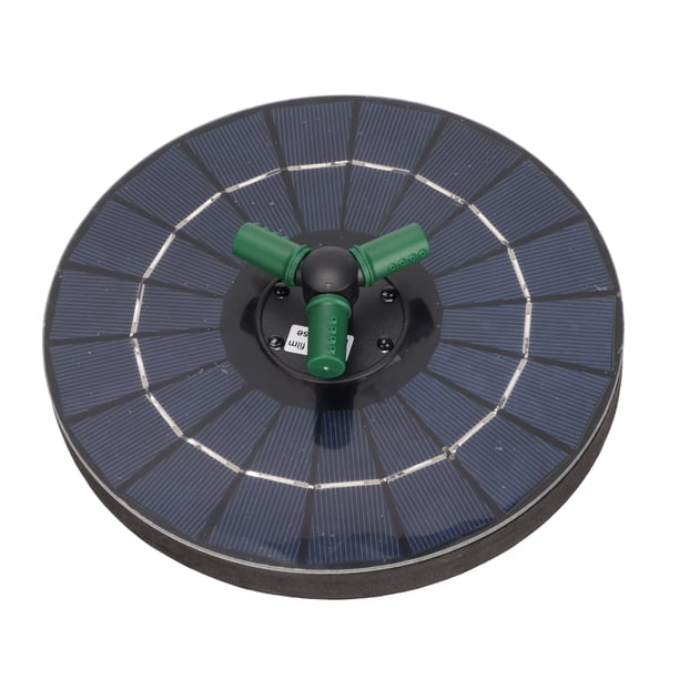 Bomba de agua flotante, bomba de estanque de fuente solar Bomba de agua solar Bomba de agua LED Rendimiento probado