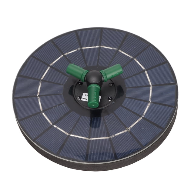 Bomba de agua flotante, bomba de estanque de fuente solar Bomba de estanque de fuente solar Bomba de agua LED Tecnología avanzada Jadeshay A