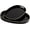 Black-2pcs, variant on MAONAME Black Serving Trays with Handles, Oval Decorative Trays for Coffee Table, Nesting Trays Set of 2, Plastic Vanity Trays for Ottoman, Living Room