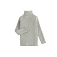 thumbnail image 2 of xiaxaixu Pull à Manches Longues Col Haut pour Enfants, Pull Hiver Chaud, 2 of 9