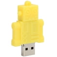 thumbnail image 4 of Memoria flash USB, disco flash amarillo resistente a terremotos para dispositivos con puerto USBComputers Fyydes Descripción de la referencia, 4 of 6